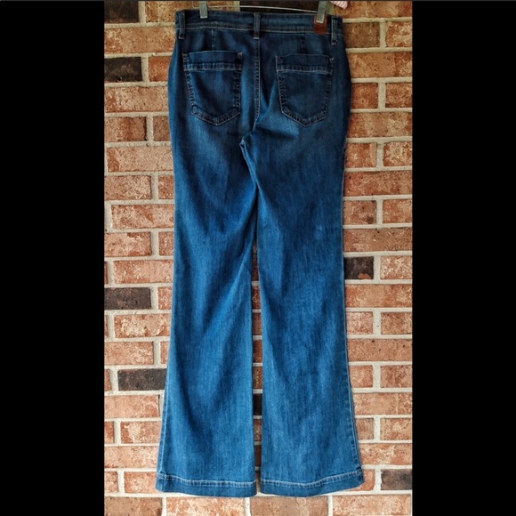 NWT Level 99 High Rise Evelyn Wide Leg Jean 27 in. - Picture 3 of 5